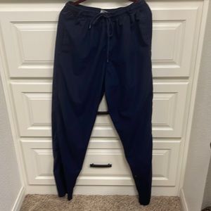 Scrubs medium, tall navy blue scrub pants